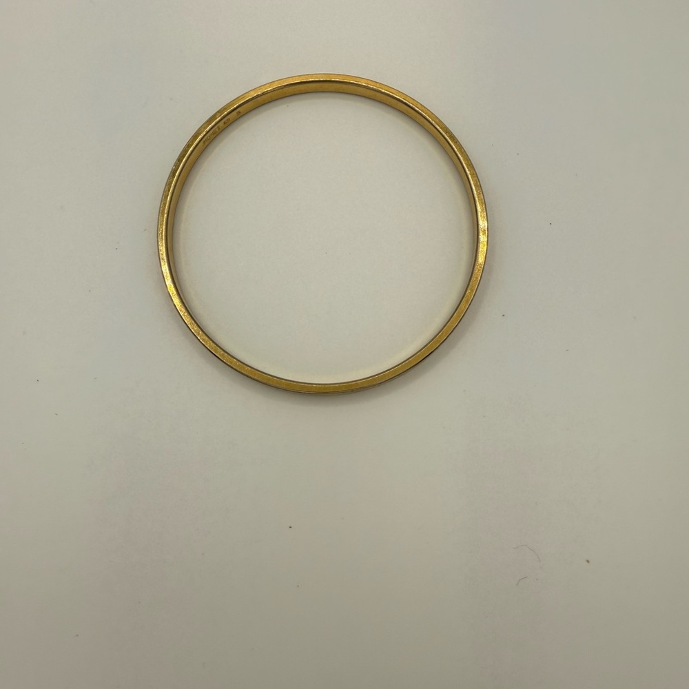 Vintage Monet Gold-Tone Bangle Bracelet